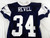 2025 Dallas Cowboys Shavon Revel #34 Game Used Navy Practice Jersey 46 459
