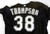 2003-06 Florida Marlins Thompson #38 Game Used Black Jersey ST BP 092