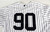 2019 New York Yankees Thiaro Estrada #90 Game Used White Jersey  ST OD 44 5