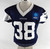 2025 Dallas Cowboys Alijah Clark #38 Game Used Navy Practice Jersey 46 471