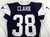 2025 Dallas Cowboys Alijah Clark #38 Game Used Navy Practice Jersey 46 471