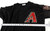 2008 Arizona Diamondbacks Brandon Lyon #38 Game Used Black Jersey 10th Patch 6