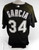 2003-06 Florida Marlins Garcia #34 Game Used Black Jersey ST BP XL 094