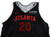 2024-25 Atlanta Hawks Georges Niang #20 Game Used Black Practice Jersey XL 94575