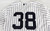 2017 New York Yankees Jeff Hendrix #38 Game Used White Jersey ST Opening Day 0