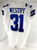 2019 Dallas Cowboys Chris Westry #31 Game Issued White Jersey 42 DP108850
