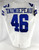 2020 Dallas Cowboys Charlie Taumoepeau #46 Game Issued White Jersey 46 DP108836