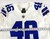2020 Dallas Cowboys Charlie Taumoepeau #46 Game Issued White Jersey 46 DP108836