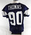 2025 Dallas Cowboys Solomon Thomas #90 Game Used Navy Practice Jersey 52 488