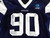 2025 Dallas Cowboys Solomon Thomas #90 Game Used Navy Practice Jersey 52 488