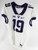 Texas Christian TCU Frogs #19 Game Used White Jersey Football NP R 40 618