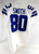 2021 Dallas Cowboys Brandon Smith #80 Game Issued White Jersey 42 DP108843