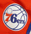 2024-25 Philadelphia 76ers Nance/Brissett #22 Game Used Red Basketball Shorts 40
