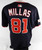 2025 Washington Nationals Drew Millas #81 Game Issued Pos Used Navy Jersey 46 2