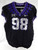 2019-24 Texas Christian TCU Frogs #98 Game Used Black Jersey Football NP R 48 0