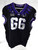 2019-24 Texas Christian TCU Frogs #66 Game Used Black Jersey Football NP R 48 75