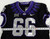 2019-24 Texas Christian TCU Frogs #66 Game Used Black Jersey Football NP R 48 75