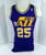 1988-90 Utah Jazz Jim Les #25 Game Used Purple Jersey DP08913