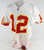 2001 Kansas City Chiefs Perez #12 Game Issued White Jersey 42 DP108316