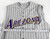 2001 Arizona Diamondbacks Eddie Oropesa #47 Game Issued Grey Vest Jersey 48 233