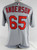 2025 St. Louis Cardinals Anderson #65 Game Issued Grey Jersey 44 560