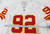 2004 Kansas City Chiefs Eric Downing #92 Game Issued White Jersey 52 DP108321