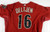 2009 Arizona Diamondbacks Trent Oeltjen #16 Game Used Red Jersey 48 267