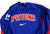 2025-26 Detroit Pistons Daniss Jenkins #24 Game Used Blue Shooting Shirt M 575