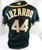 2020 Oakland Athletics Jesus Luzardo #44 Game Issued Dark Green Jersey 44 8669
