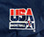 1990s Team USA Basketball Game Issued Navy Pullover Windbreaker Jacket M 956