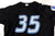 2005 Toronto Blue Jays Chad Gaudin #35 Game Used Black Jersey Teammate Forever P