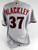 2009 Arizona Diamondbacks Travis Blackley #37 Game Used Grey Jersey 48 295