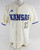 2025 Kansas Jayhawks #17 Game Used White Jersey Gold Baseball 42 650