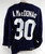 Florida Panthers A MacDonald #30 Game Used Navy Practice Jersey 58 001