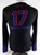 2023 Texas Christian TCU Frogs #17 Game Used Black Jersey Volleyball M 093
