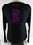 2023 Texas Christian TCU Frogs #6 Game Used Black Jersey Volleyball L 088