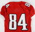 2015 Texas Tech Red Raiders #84 Game Used Red Jersey Football NP Rem 44 678