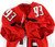 2015 Texas Tech Red Raiders #93 Game Used Red Jersey Football NP Rem 48 684