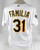 2023 Oakland Athletics Jeurys Familia #31 Game Issued White Jersey 50 DP75789