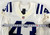 2012 Indianapolis Colts Burton #43 Game Issued Pos Used White Jersey Patch Rem0