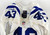 2012 Indianapolis Colts Burton #43 Game Issued Pos Used White Jersey Patch Rem0