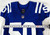 2018 Indianapolis Colts Anthony Walker #50 Game Issued Pos Used Blue Jersey 40 1