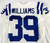 2014 Indianapolis Colts Williams #39 Game Issued Pos Used White Jersey 42 663