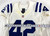2012 Indianapolis Colts Henre' Toliver #42 Game Issued Pos Used White Jersey 72