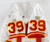 1996 Kansas City Chiefs #39 Game Issued White Jersey 42 027