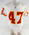 1996 Kansas City Chiefs Mike Senters #47 Game Issued White Jersey 40 029
