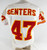 1996 Kansas City Chiefs Mike Senters #47 Game Issued White Jersey 40 029