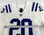 2018 Indianapolis Colts Jordan Wilkins #20 Game Issued Pos Used White Jersey 7
