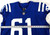 2017 Indianapolis Colts Anthony Fabiano #61 Game Issued Pos Used Blue Jersey 5