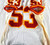 1996 Kansas City Chiefs Young #53 Game Issued White Jersey 48 034
